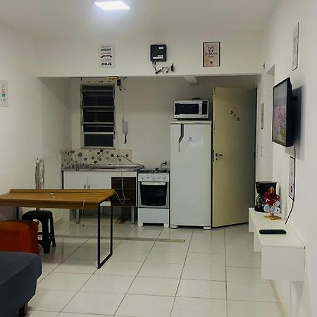 Apartamento Kit Net Pe Na Areia Praia Grande  Exteriör bild