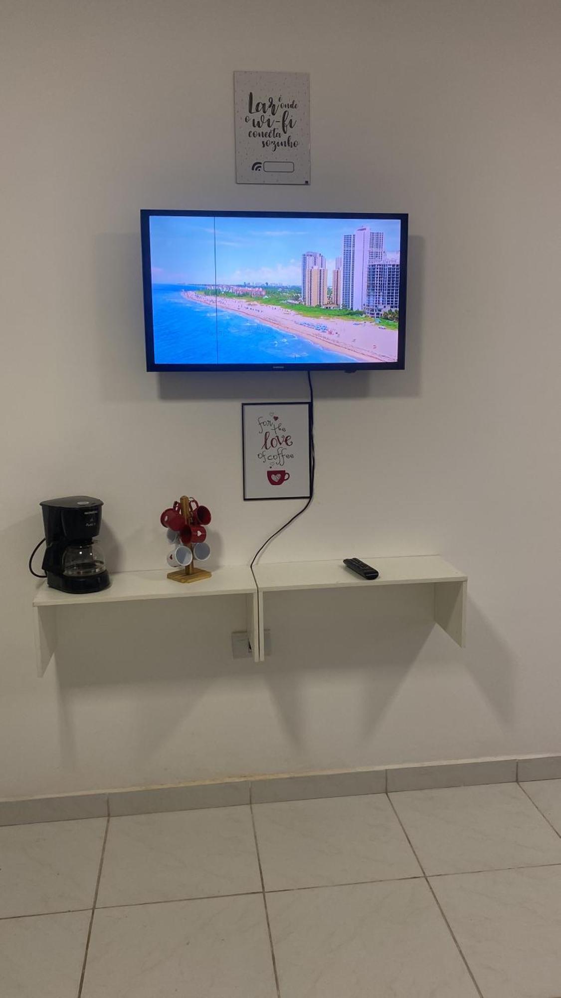 Apartamento Kit Net Pe Na Areia Praia Grande  Exteriör bild